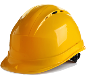 ISI Marked Industrial Safety Helmet with Ratchet Suspension - Safety Mart Rajkot