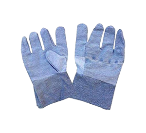Aluminized Heat & Molten Splash Resistant Furnace Gloves (500°C) - Safety Mart Rajkot