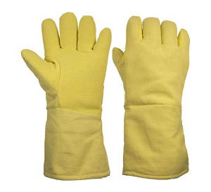 Welder's Heavy Duty Split Cowhide Leather Heat-Resistant Gauntlets - Safety Mart Rajkot