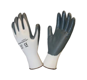 Heavy Weight Natural Rubber Latex Industrial Cleaning & Acid Gloves - Safety Mart Rajkot